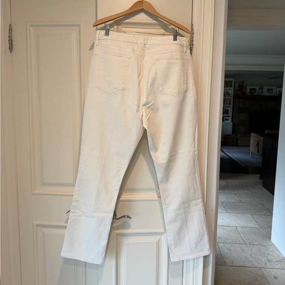 Frame Denim Women's Straight Leg Cream Jeans - Picture 2 of 3